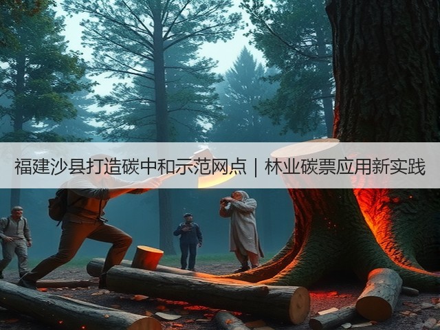 福建沙县打造碳中和示范网点|林业碳票应用新实践(图3) 福建沙县打造碳中和示范网点|林业碳票应用新实践(图3)