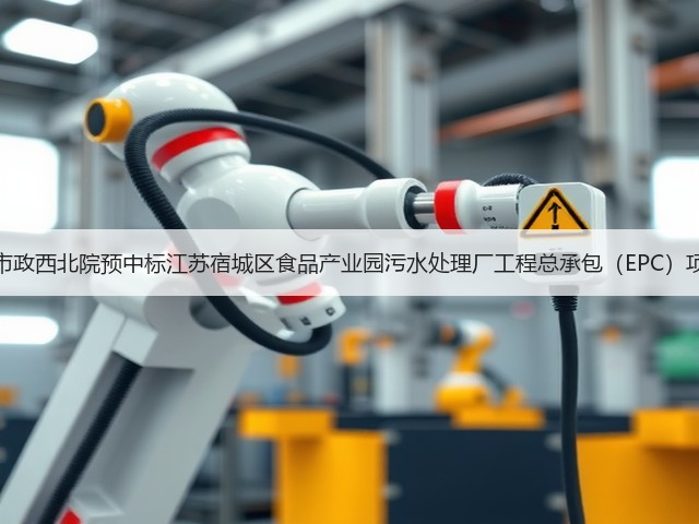 中国市政西北院预中标江苏宿城区食品产业园污水处理厂工程总承包(EPC)项目!(图1) 中国市政西北院预中标江苏宿城区食品产业园污水处理厂工程总承包(EPC)项目!(图1)