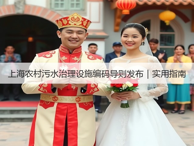 上海农村污水治理设施编码导则发布|实用指南(图2) 上海农村污水治理设施编码导则发布|实用指南(图2)
