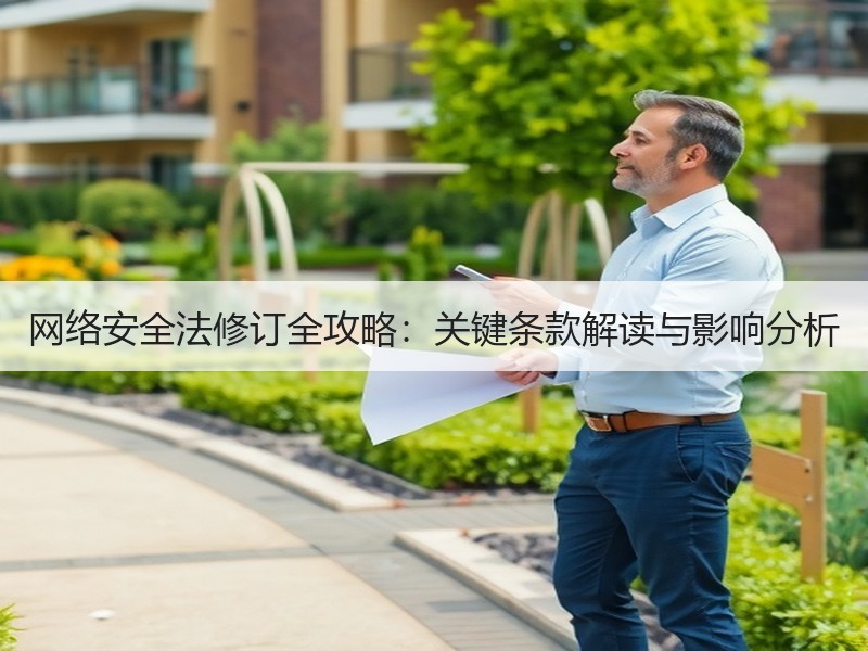 网络安全法修订全攻略：关键条款解读与影响分析
