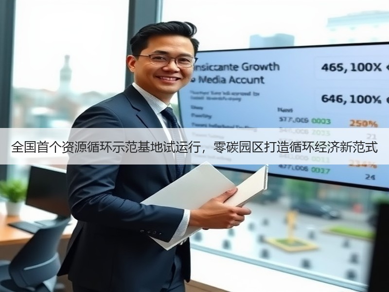 全国首个资源循环示范基地试运行，零碳园区打造循环经济新范式