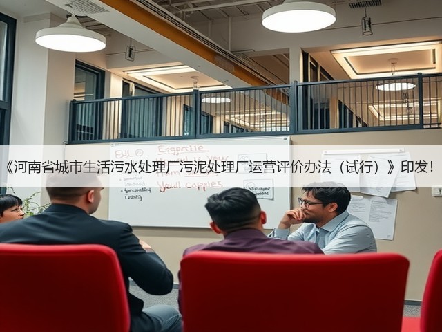 《河南省城市生活污水处理厂污泥处理厂运营评价办法(试行)》印发!(图1) 《河南省城市生活污水处理厂污泥处理厂运营评价办法(试行)》印发!(图1)
