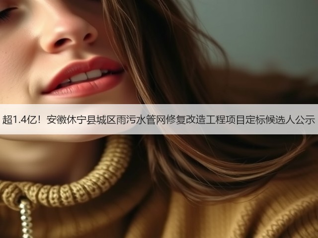超1.4亿!安徽休宁县城区雨污水管网修复改造工程项目定标候选人公示(图3) 超1.4亿!安徽休宁县城区雨污水管网修复改造工程项目定标候选人公示(图3)