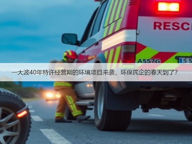 一大波40年特许经营期的环境项目来袭,环保民企的春天到了?(图3) 一大波40年特许经营期的环境项目来袭,环保民企的春天到了?(图3)