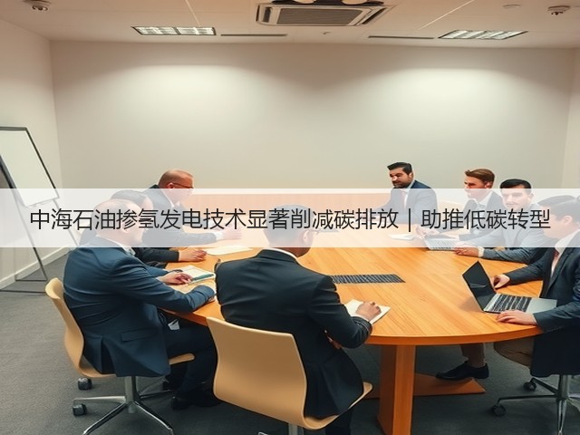 中海石油掺氢发电技术显著削减碳排放|助推低碳转型(图2) 中海石油掺氢发电技术显著削减碳排放|助推低碳转型(图2)