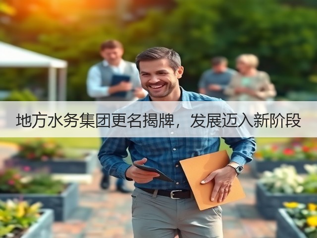 地方水务集团更名揭牌,发展迈入新阶段(图1) 地方水务集团更名揭牌,发展迈入新阶段(图1)