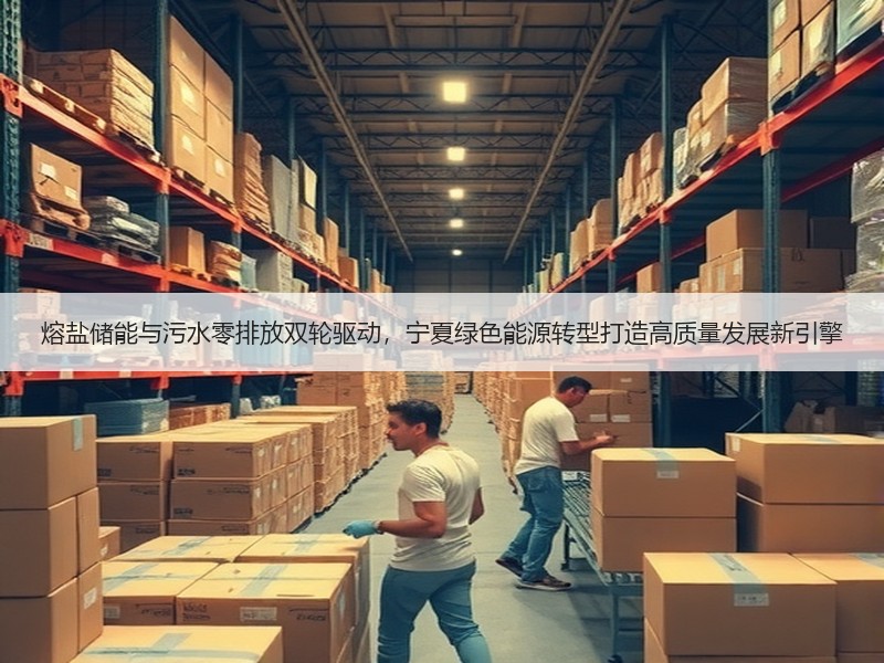 熔盐储能与污水零排放双轮驱动，宁夏绿色能源转型打造高质量发展新引擎