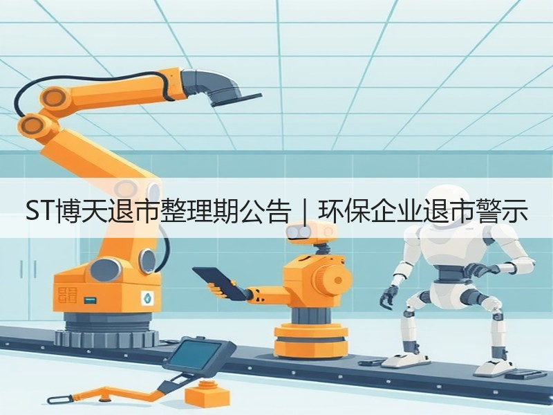 ST博天退市整理期公告｜环保企业退市警示