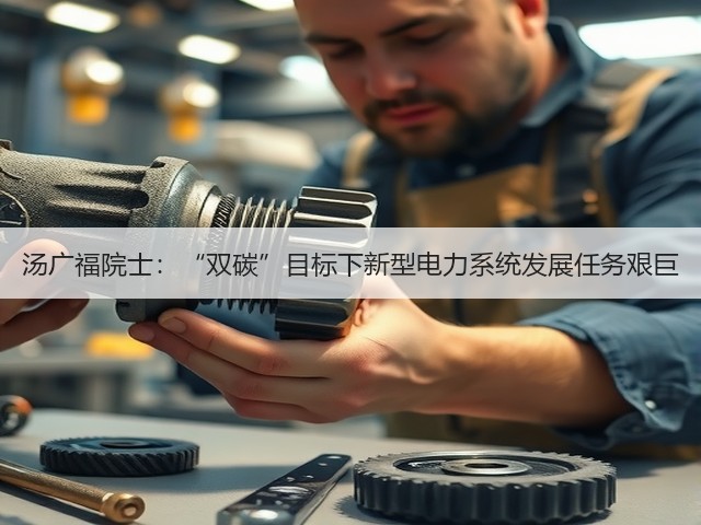 汤广福院士:“双碳”目标下新型电力系统发展任务艰巨(图2) 汤广福院士:“双碳”目标下新型电力系统发展任务艰巨(图2)