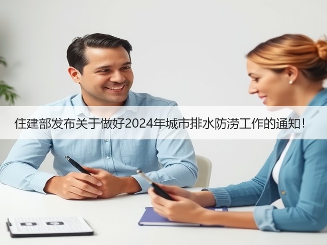 住建部发布关于做好2024年城市排水防涝工作的通知!(图2) 住建部发布关于做好2024年城市排水防涝工作的通知!(图2)