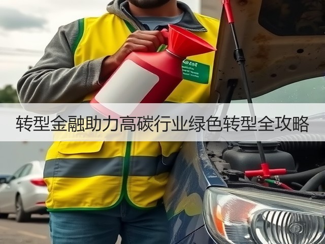 转型金融助力高碳行业绿色转型全攻略(图2)