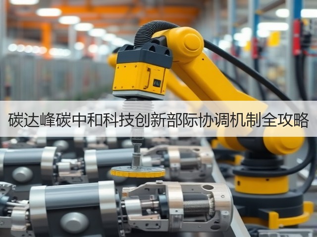 碳达峰碳中和科技创新部际协调机制全攻略(图1) 碳达峰碳中和科技创新部际协调机制全攻略(图1)