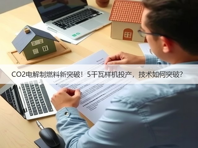 CO2电解制燃料新突破!5千瓦样机投产,技术如何突破?(图2) CO2电解制燃料新突破!5千瓦样机投产,技术如何突破?(图2)