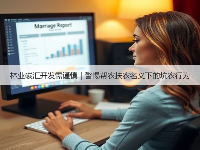 林业碳汇开发需谨慎|警惕帮农扶农名义下的坑农行为(图2) 林业碳汇开发需谨慎|警惕帮农扶农名义下的坑农行为(图2)