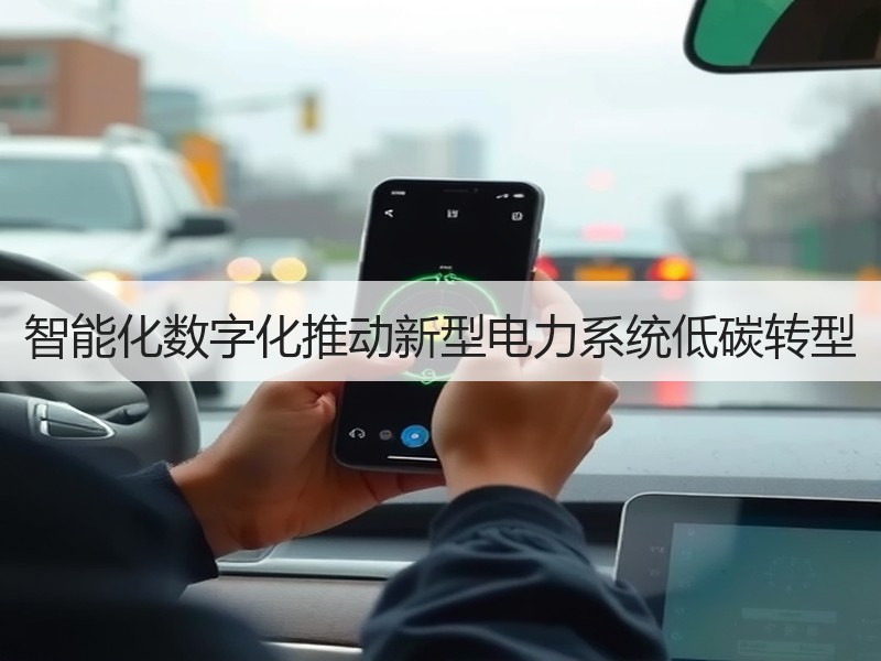 智能化数字化推动新型电力系统低碳转型 智能化数字化推动新型电力系统低碳转型