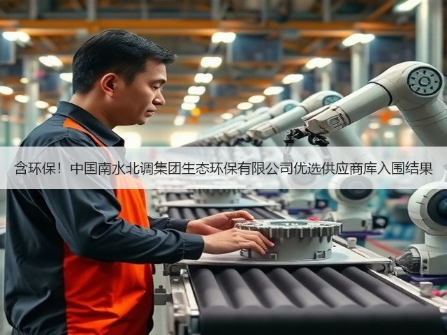 含环保!中国南水北调集团生态环保有限公司优选供应商库入围结果(图1) 含环保!中国南水北调集团生态环保有限公司优选供应商库入围结果(图1)