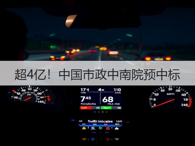 超4亿!中国市政中南院预中标(图1) 超4亿!中国市政中南院预中标(图1)
