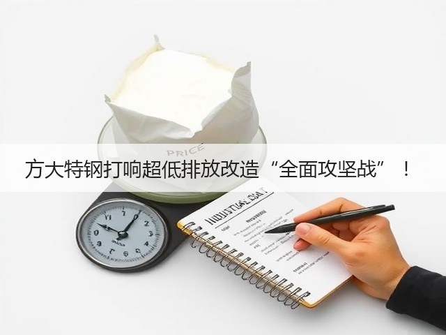方大特钢打响超低排放改造“全面攻坚战” ！(图3)