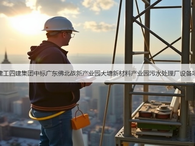上海建工四建集团中标广东佛北战新产业园大塘新材料产业园污水处理厂设备项目!(图1) 上海建工四建集团中标广东佛北战新产业园大塘新材料产业园污水处理厂设备项目!(图1)