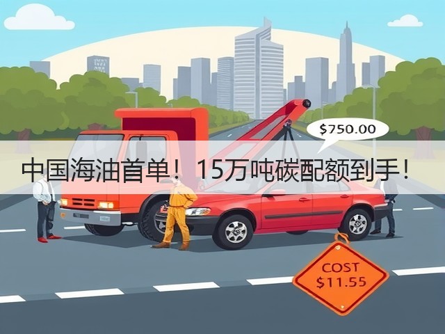 中国海油首单!15万吨碳配额到手!(图1) 中国海油首单!15万吨碳配额到手!(图1)