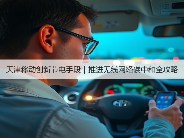 天津移动创新节电手段|推进无线网络碳中和全攻略(图1) 天津移动创新节电手段|推进无线网络碳中和全攻略(图1)