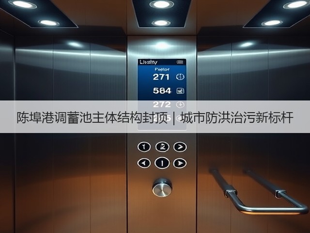 陈埠港调蓄池主体结构封顶|城市防洪治污新标杆(图1) 陈埠港调蓄池主体结构封顶|城市防洪治污新标杆(图1)