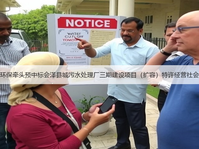 天津创业环保牵头预中标会泽县城污水处理厂三期建设项目(扩容)特许经营社会投资人!(图1) 天津创业环保牵头预中标会泽县城污水处理厂三期建设项目(扩容)特许经营社会投资人!(图1)