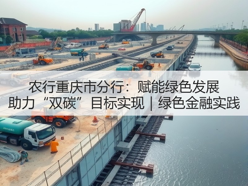 农行重庆市分行：赋能绿色发展 助力“双碳”目标实现｜绿色金融实践