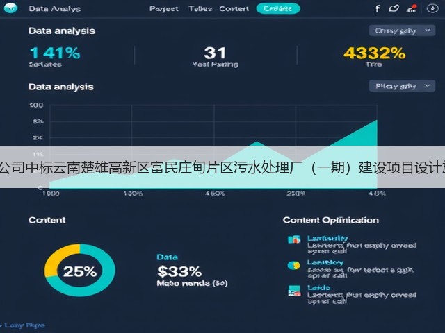 3.3亿!中铁十八局子公司中标云南楚雄高新区富民庄甸片区污水处理厂(一期)建设项目设计施工总承包(EPC)!(图2) 3.3亿!中铁十八局子公司中标云南楚雄高新区富民庄甸片区污水处理厂(一期)建设项目设计施工总承包(EPC)!(图2)