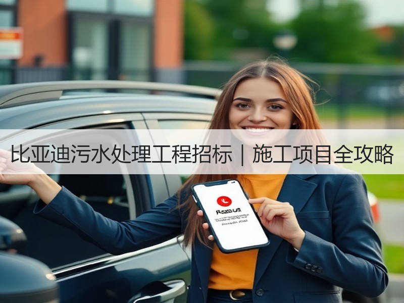 比亚迪污水处理工程招标|施工项目全攻略 比亚迪污水处理工程招标|施工项目全攻略