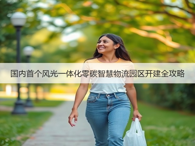 国内首个风光一体化零碳智慧物流园区开建全攻略(图1) 国内首个风光一体化零碳智慧物流园区开建全攻略(图1)