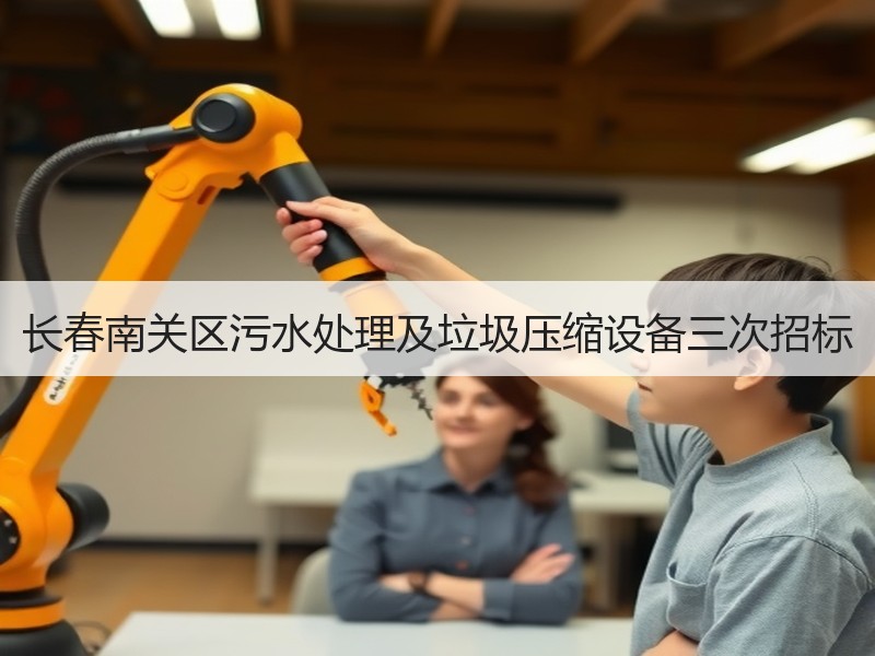 长春南关区污水处理及垃圾压缩设备三次招标