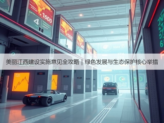 美丽江西建设实施意见全攻略|绿色发展与生态保护核心举措(图2) 美丽江西建设实施意见全攻略|绿色发展与生态保护核心举措(图2)
