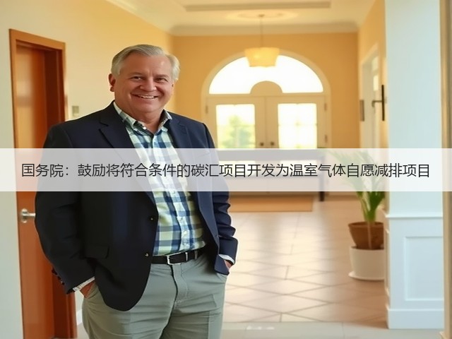 国务院:鼓励将符合条件的碳汇项目开发为温室气体自愿减排项目(图2) 国务院:鼓励将符合条件的碳汇项目开发为温室气体自愿减排项目(图2)
