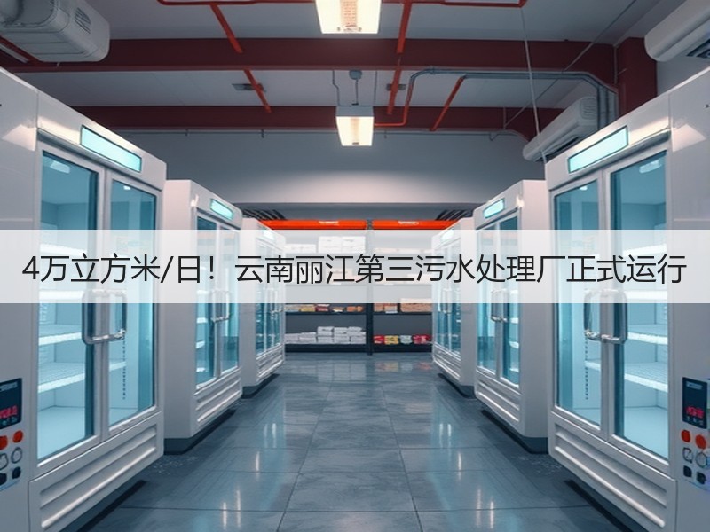 4万立方米/日！云南丽江第三污水处理厂正式运行