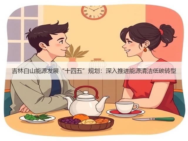 吉林白山能源发展“十四五”规划：深入推进能源清洁低碳转型(图1)