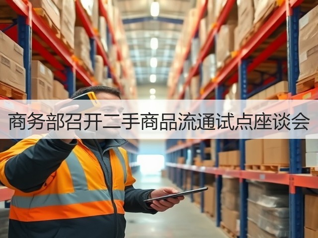 商务部召开二手商品流通试点座谈会(图3)