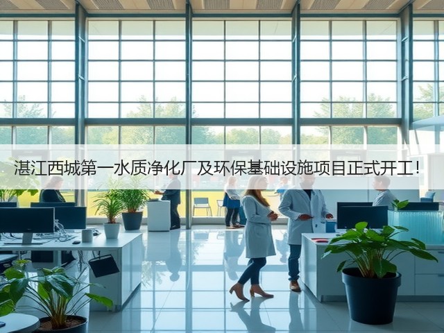 湛江西城第一水质净化厂及环保基础设施项目正式开工!(图2) 湛江西城第一水质净化厂及环保基础设施项目正式开工!(图2)