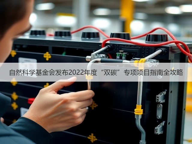 自然科学基金会发布2022年度“双碳”专项项目指南全攻略(图3)