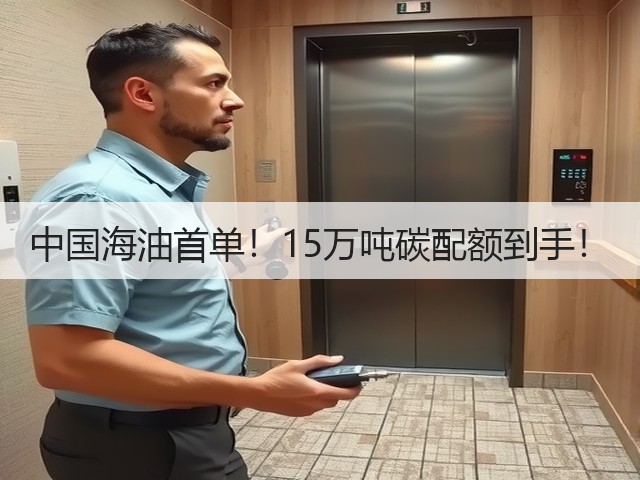 中国海油首单!15万吨碳配额到手!(图2) 中国海油首单!15万吨碳配额到手!(图2)