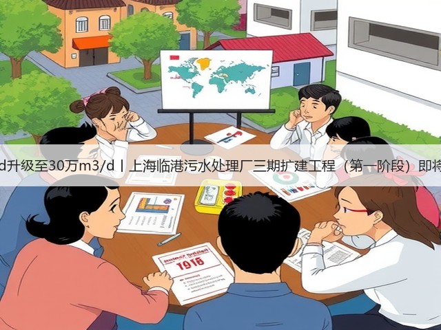 20万m3/d升级至30万m3/d丨上海临港污水处理厂三期扩建工程（第一阶段）即将投入运行(图1)