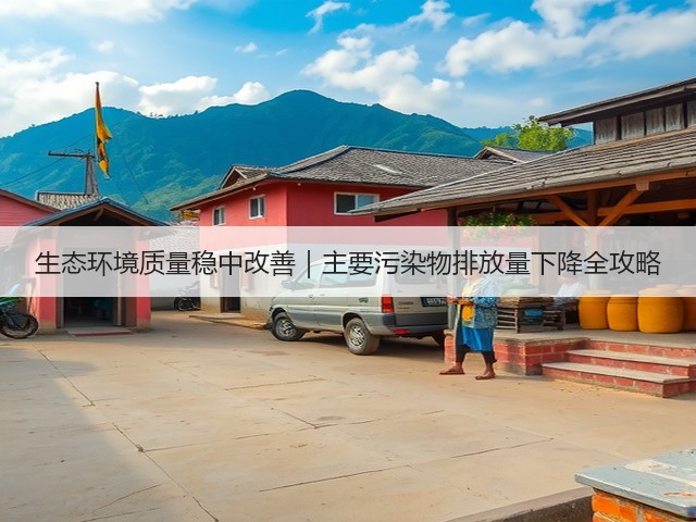 生态环境质量稳中改善|主要污染物排放量下降全攻略(图3) 生态环境质量稳中改善|主要污染物排放量下降全攻略(图3)