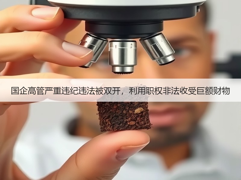 国企高管严重违纪违法被双开,利用职权非法收受巨额财物 国企高管严重违纪违法被双开,利用职权非法收受巨额财物
