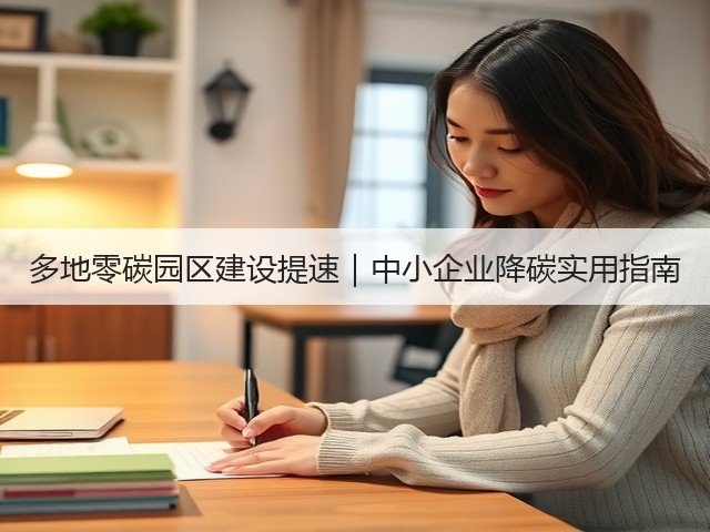 多地零碳园区建设提速|中小企业降碳实用指南(图3) 多地零碳园区建设提速|中小企业降碳实用指南(图3)