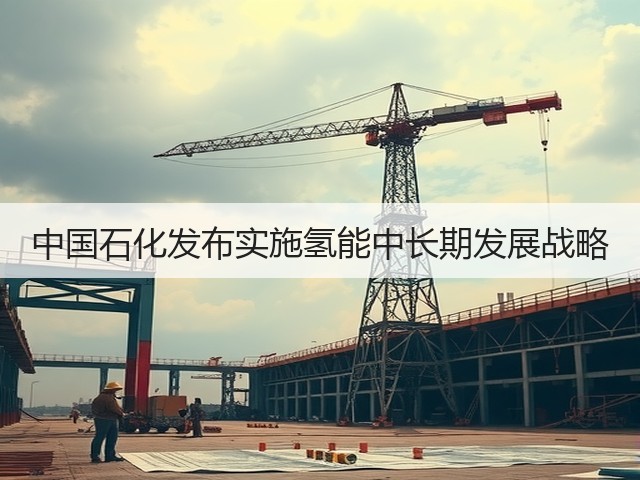 中国石化发布实施氢能中长期发展战略(图1)