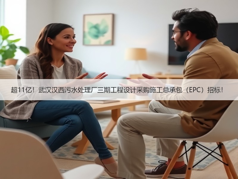 超11亿！武汉汉西污水处理厂三期工程设计采购施工总承包（EPC）招标！