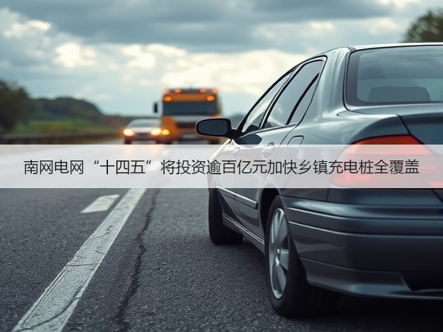 南网电网“十四五”将投资逾百亿元加快乡镇充电桩全覆盖(图2)