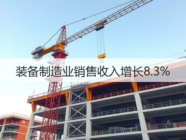 装备制造业销售收入增长8.3%(图3) 装备制造业销售收入增长8.3%(图3)