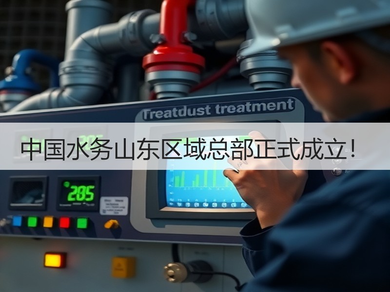 中国水务山东区域总部正式成立！