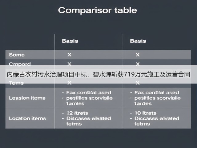 内蒙古农村污水治理项目中标,碧水源斩获719万元施工及运营合同(图3) 内蒙古农村污水治理项目中标,碧水源斩获719万元施工及运营合同(图3)